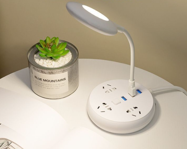 USB smart voice light led mini portable reading lamp Bedroom voice-activated night light