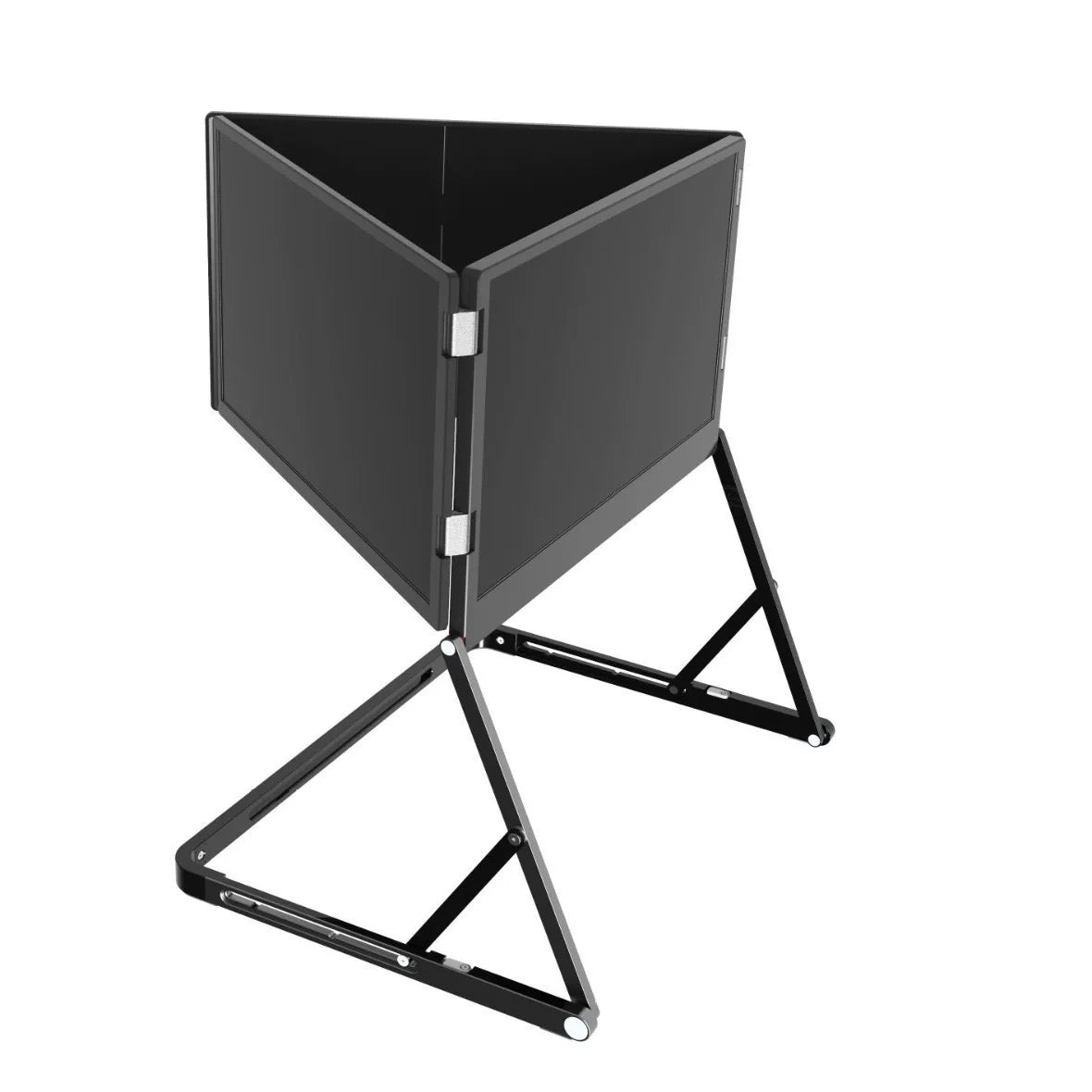 The multi-functional triple-fold screen monitor is suitable for high-end office computers.