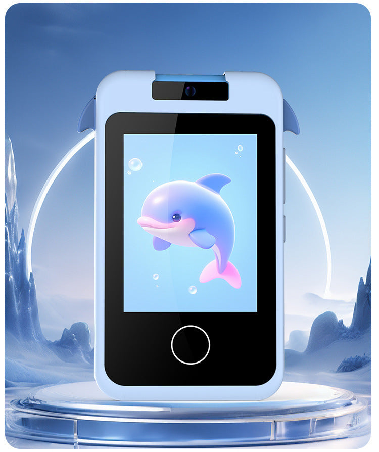 High-Definition Children's 180° Flip Camera – Touch Early Education Camera