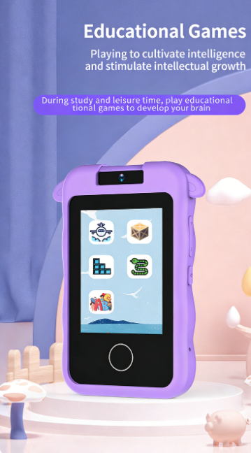 High-Definition Children's 180° Flip Camera – Touch Early Education Camera