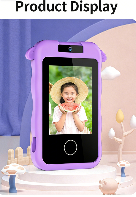 High-Definition Children's 180° Flip Camera – Touch Early Education Camera